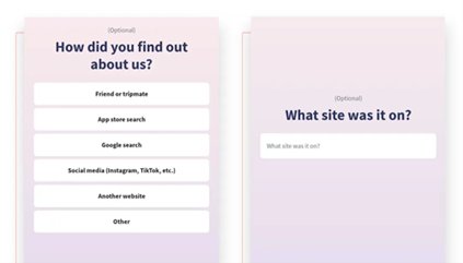 How did you find out about us? + What site was it on?